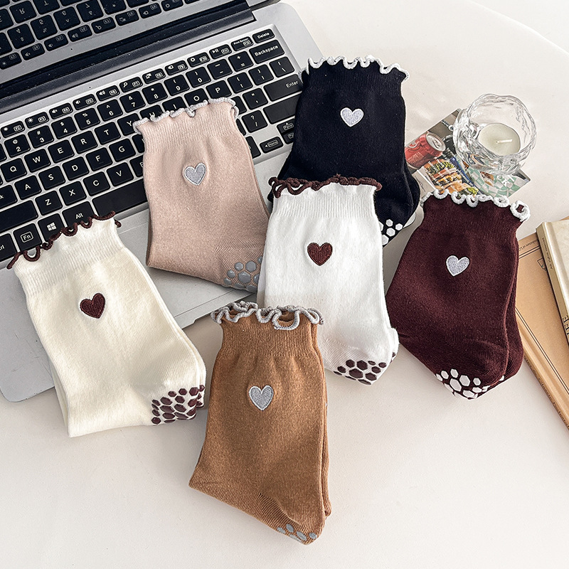 ถุงเท้าโยคะสำหรับผู้หญิง ผ้าฝ้ - No Show Sock Women บทวิจารณ์และราคา