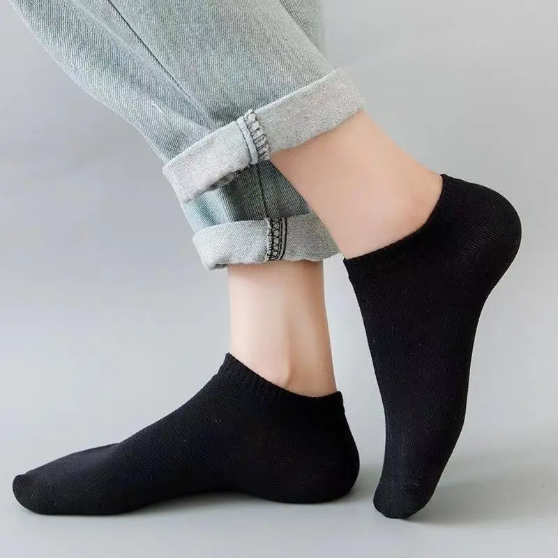 ถุงเท้าข้อสั้นแบบเรียบง่าย สีพ - Ankle Sock Low Cut บทวิจารณ์และราคา