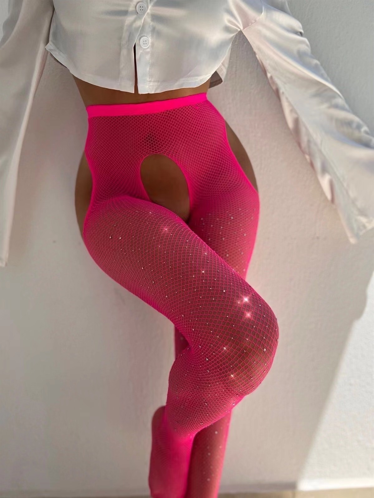 ชุดชั้นในวาบหวิวเซ็กซี่ถุงน่อง - Fishnet Stocking Women บทวิจารณ์และราคา