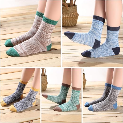 ถุงเท้าข้อสั้นสำหรับเด็กผู้ชาย - Cotton Crew Sock Pack บทวิจารณ์และราคา