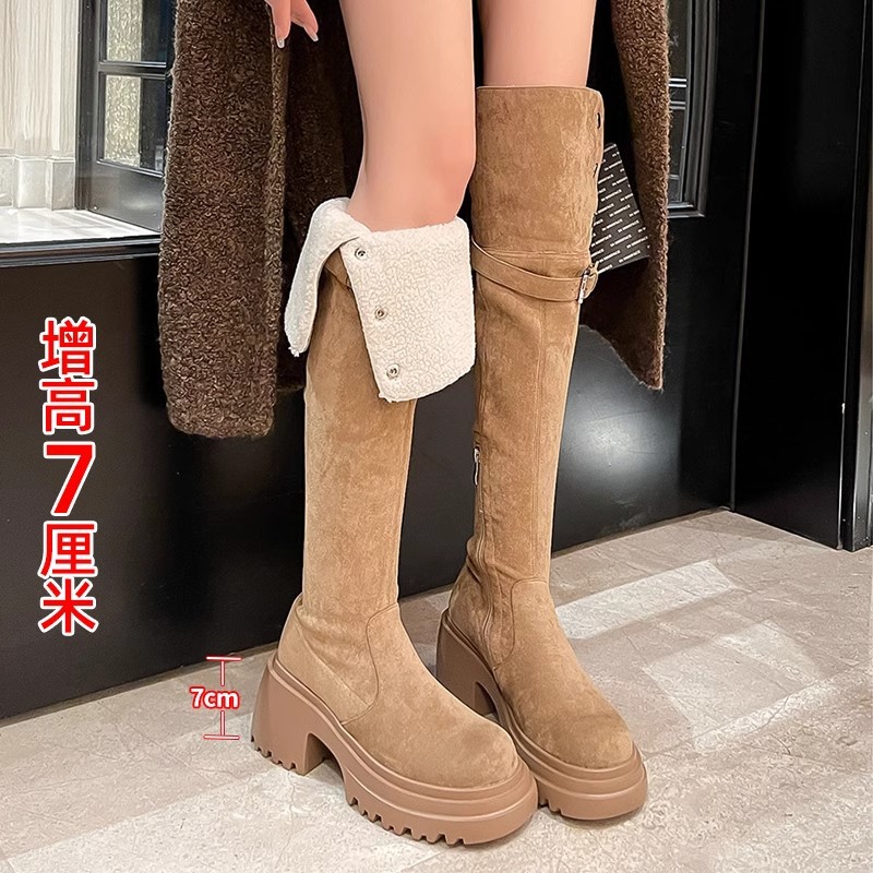 รองเท้าบูทสูงเหนือเข่า สไตล์เร - Knee High Sock Women บทวิจารณ์และราคา