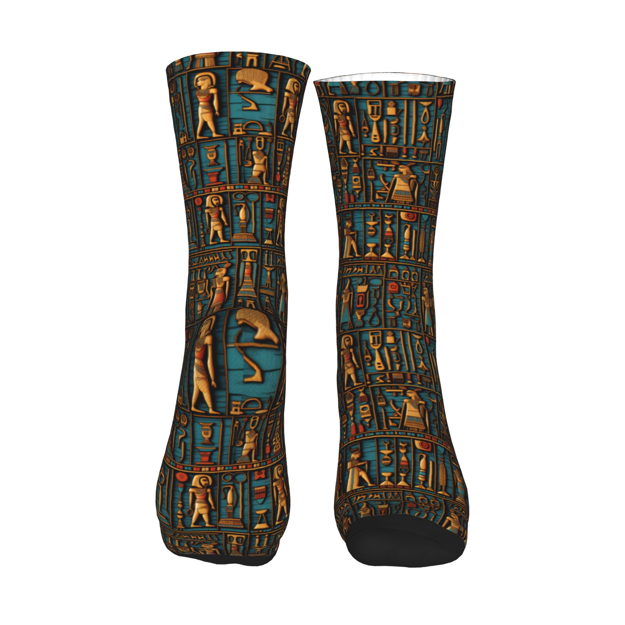 ถุงเท้าลายศิลปะสัญลักษณ์เทพเจ้ - Dress Sock Men บทวิจารณ์และราคา