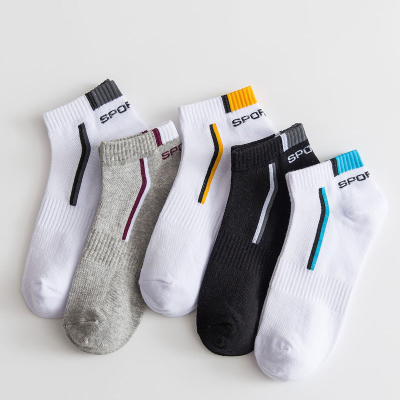 2 คู่/ล็อต ถุงเท้าข้อสั้นผู้ชา - Ankle Sock Low Cut บทวิจารณ์และราคา